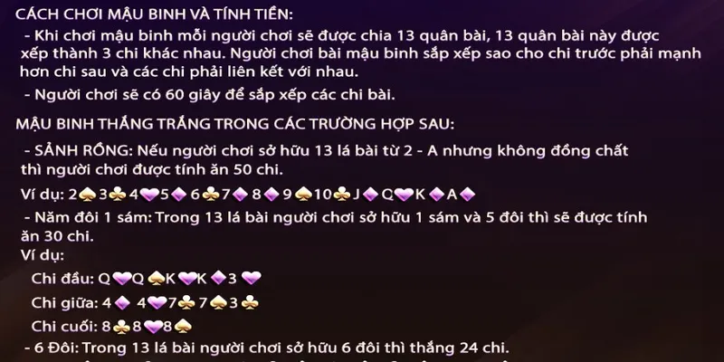Cách chia bài
